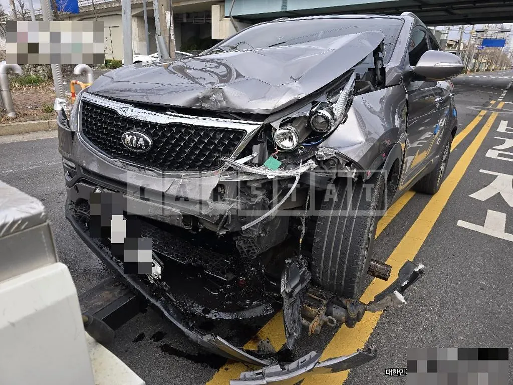 Photo 2 of 9: 2014 Kia Sportage — Korean insurance auction