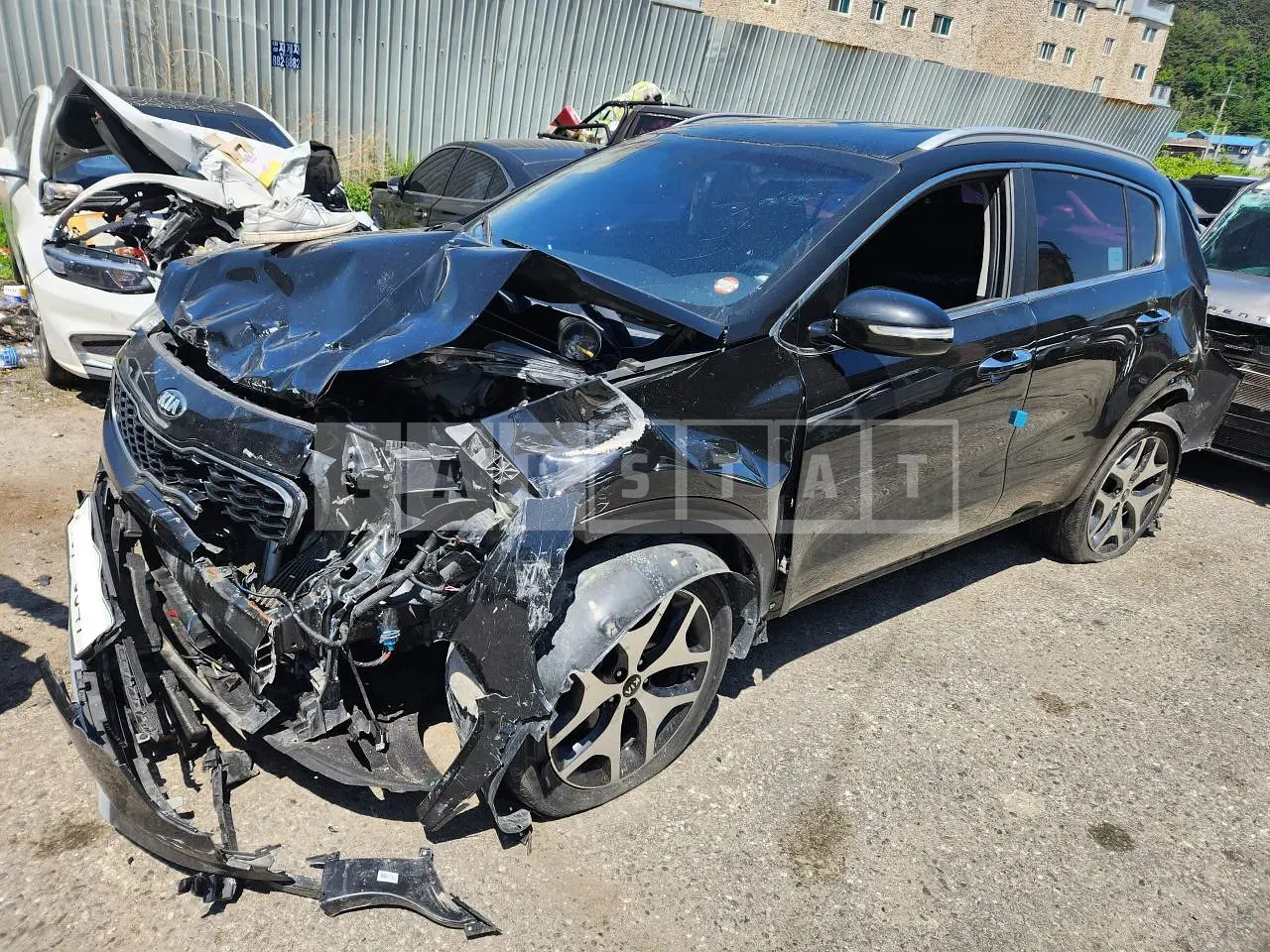 Photo 2 of 16: 2016 Kia Sportage, VIN KNAPM813DGK068109 — Korean insurance auction