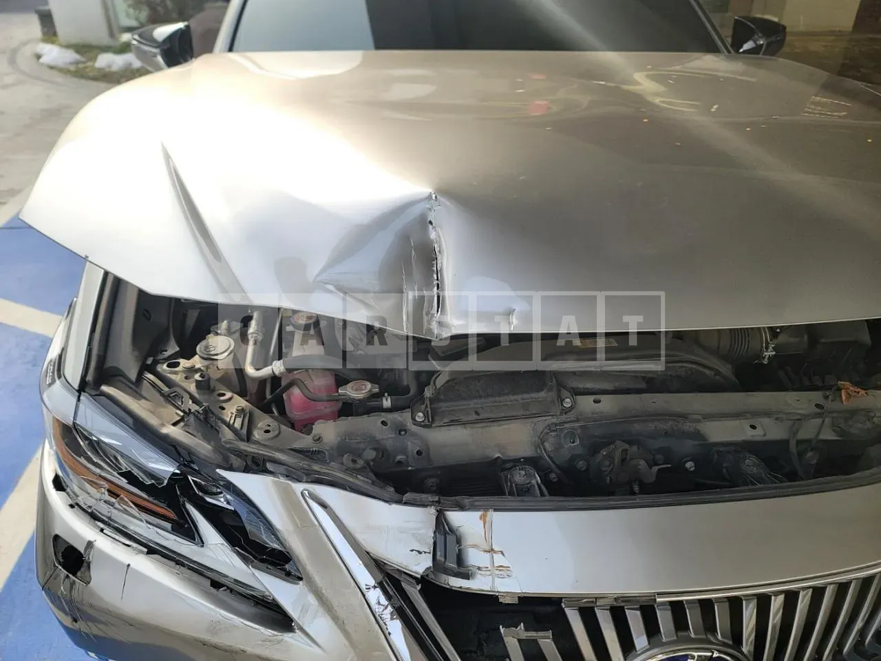 Photo 2 of 16: 2021 Lexus ES300h, VIN JTHBA1C13M2006979 — Korean insurance auction