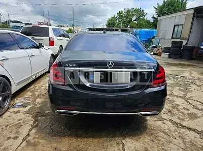 Photo 1 of 42: 2020 Mercedes-Benz S560 4Matic, VIN KL90A4AFGLZ100018 — Korean insurance auction