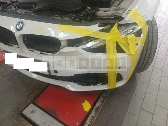 Photo 2 of 23: 2016 BMW 320d, VIN WBABT3106JGB04903 — Korean insurance auction