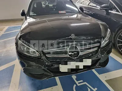 Photo 1 of 19: 2017 Mercedes-Benz C220 d, VIN WDDWF0EB2JR310236 — Korean insurance auction