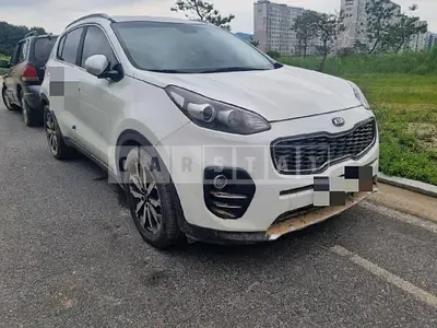 Photo 1 of 12: 2016 Kia Sportage 4WD, VIN KNAPN813DGK071769 — Korean insurance auction