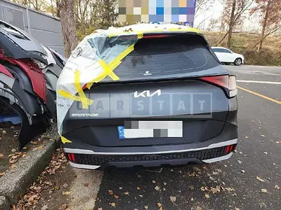 Photo 1 of 24: 2022 Kia Sportage 1.6 (Gasoline), VIN KNAPV81BGNK094941 — Korean insurance auction