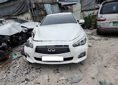 Photo 1 of 9: 2015 Infiniti Q50 2.2d, VIN JNKDV71E0FM530720 — Korean insurance auction
