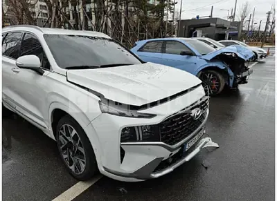 Photo 1 of 26: 2021 Hyundai Santa Fe — Korean insurance auction