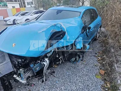Photo 1 of 48: 2021 Porsche Macan, VIN WP1AA2956MLB27902 — Korean insurance auction