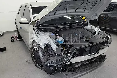 Photo 1 of 10: 2022 Hyundai Modern Ionic 5, VIN KMHKR81AFNU032008 — Korean insurance auction