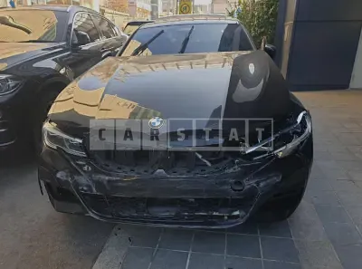 Photo 1 of 4: 2019 BMW 330i xDrive M Sport Package, VIN WBA5R9109KFH29001 — Korean insurance auction