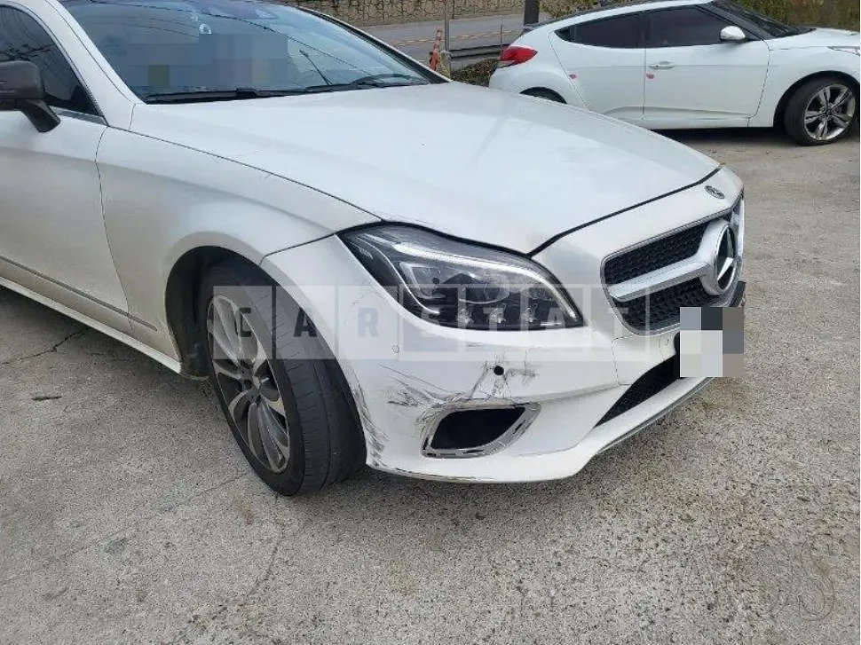 Photo 2 of 2: 2015 Mercedes-Benz CLS250 BlueTec 4Matic, VIN WDDLJ9HBXFA151974 — Korean insurance auction