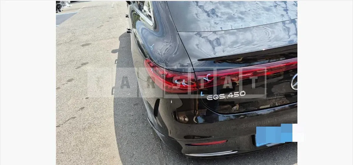 Photo 2 of 25: 2022 Mercedes-Benz EQS450 4Matic — Korean insurance auction