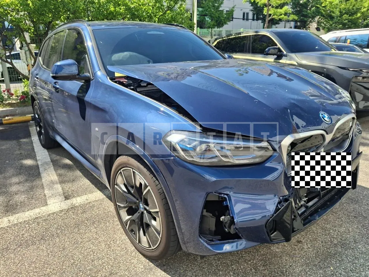 Photo 2 of 10: 2024 BMW iX3 M Sport, VIN WBY41DU05RSF94149 — Korean insurance auction