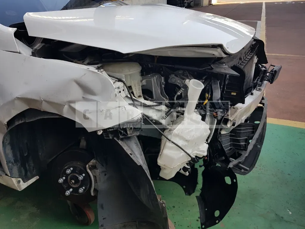 Photo 2 of 9: 2020 Hyundai IONIQ Hybrid, VIN KMHC051CGLU224227 — Korean insurance auction