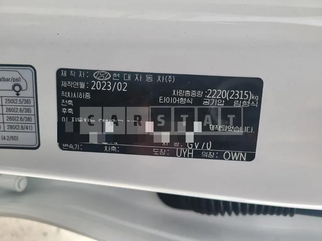 Photo 2 of 13: 2023 Genesis GV70 Gasoline 2.5T AWD — Korean insurance auction
