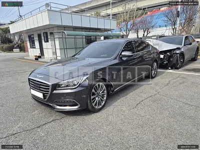 Photo 1 of 10: 2017 Hyundai Genesis G80, VIN KMHGM41DDJU245630 — Korean insurance auction