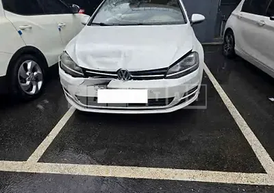 Photo 1 of 10: 2015 Volkswagen Golf 2.0 TDI BMT — Korean insurance auction