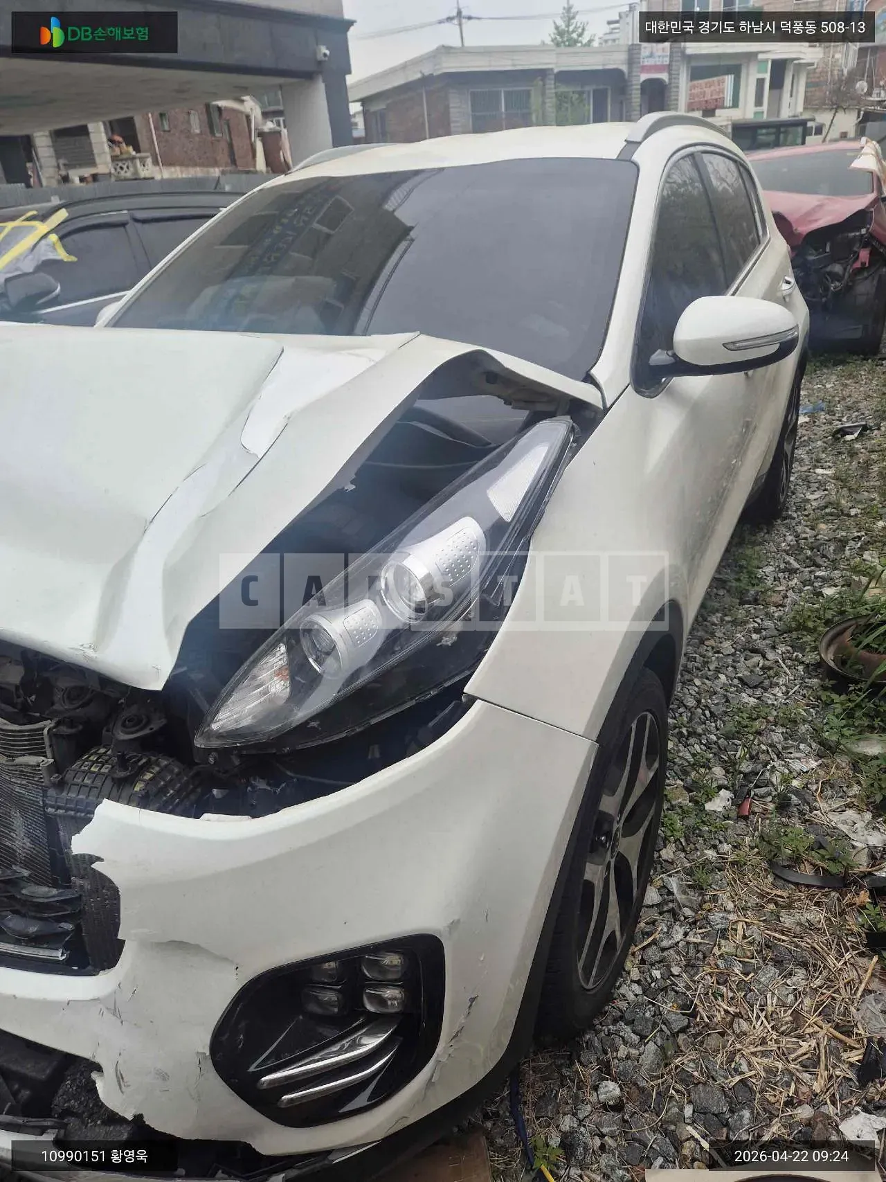 Photo 2 of 16: 2017 Kia Sportage, VIN KNAPN813BJK347372 — Korean insurance auction