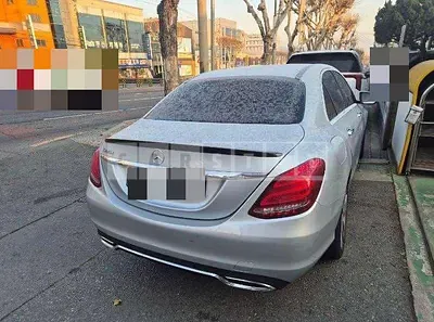 Photo 1 of 9: 2018 Mercedes-Benz C220 d, VIN WDDWF0EB0JR365963 — Korean insurance auction