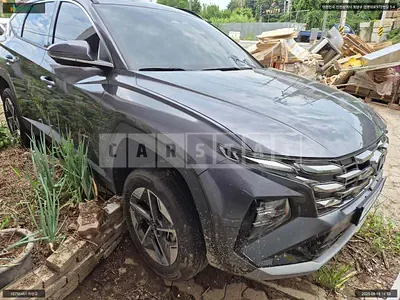 Photo 1 of 18: 2025 Hyundai Tucson, VIN KMHJE81CBSU411746 — Korean insurance auction