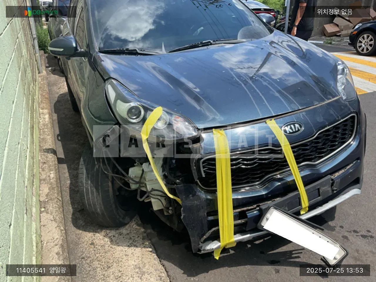 Photo 2 of 12: 2017 Kia Sportage, VIN KNAPM813BHK250307 — Korean insurance auction