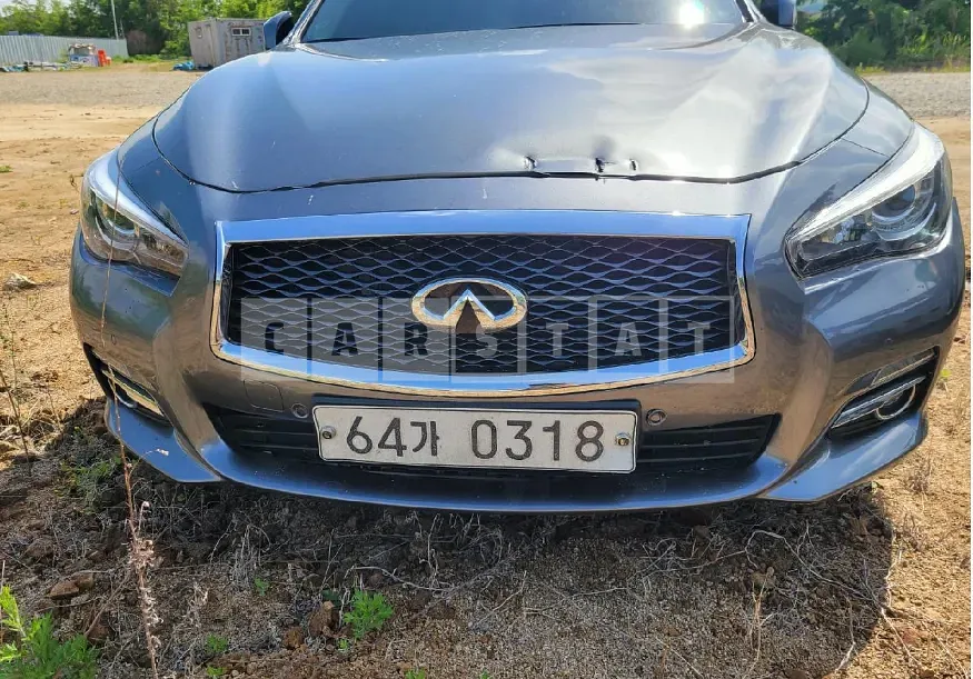Photo 2 of 12: 2015 Infiniti Q50 2.2d, VIN JNKDV71E1FM531374 — Korean insurance auction