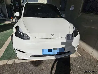 Photo 1 of 26: 2023 Tesla Model Y Long Range — Korean insurance auction