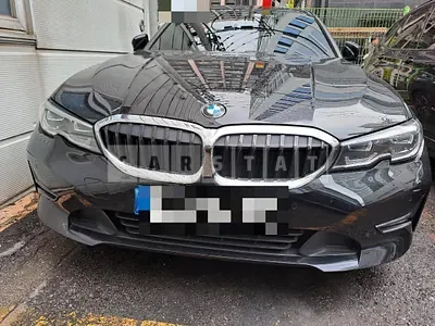 Photo 1 of 19: 2022 BMW 320i, VIN WBA5X5106NFM56115 — Korean insurance auction