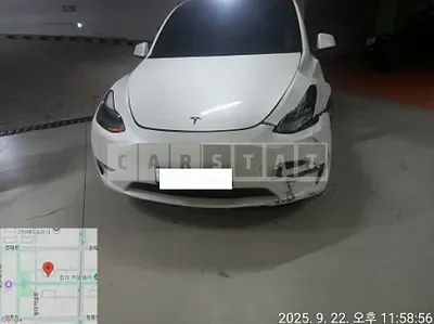 Photo 1 of 22: 2023 Tesla Model Y LongRange — Korean insurance auction