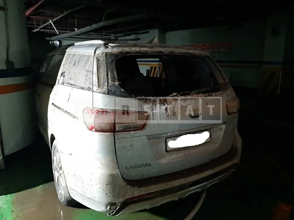 Photo 2 of 2: 2018 Kia Carnival, VIN KNAMC81ABJS350158 — Korean insurance auction