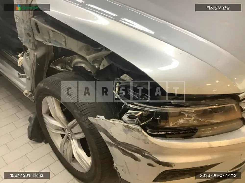 Photo 2 of 10: 2020 Volkswagen Tiguan 2.0 TDI 4MOTION, VIN WVGZZZ5NZLW891640 — Korean insurance auction
