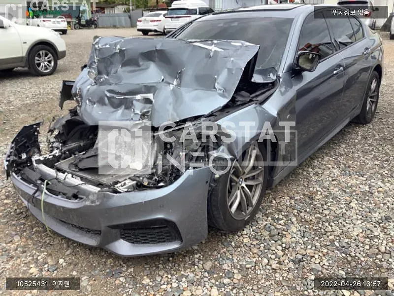 Photo 2 of 12: 2017 BMW 530i, VIN WBAJD3100HWA90848 — Korean insurance auction