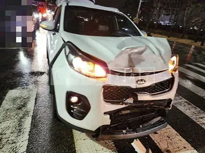 Photo 1 of 7: 2016 Kia Sportage 1.7 Diesel, VIN KNAP6815GGK125088 — Korean insurance auction