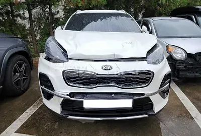Photo 1 of 15: 2020 Kia Sportage, VIN KNAPN813BLK823637 — Korean insurance auction