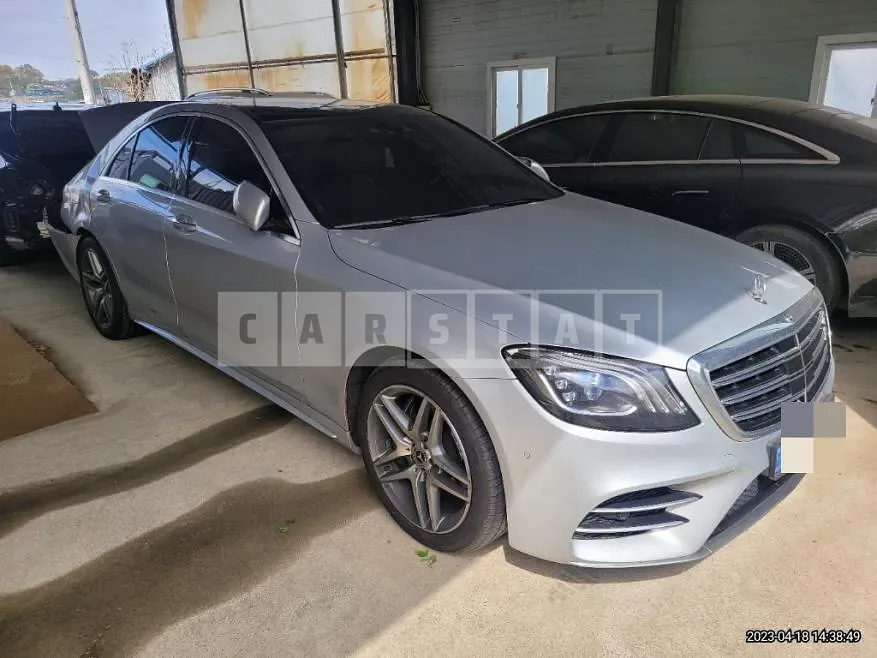 Photo 2 of 19: 2020 Mercedes-Benz S350 d 4Matic, VIN W1KUF2BB3LA574400 — Korean insurance auction