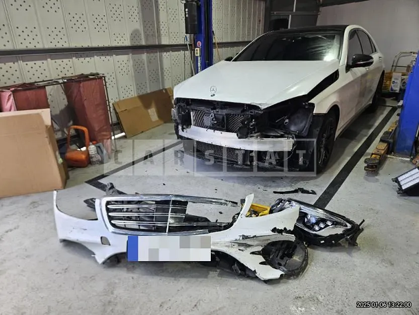 Photo 2 of 21: 2020 Mercedes-Benz S350 d 4Matic — Korean insurance auction