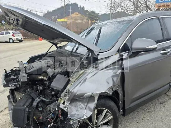 Photo 2 of 15: 2019 Hyundai Santa Fe, VIN KMHS281BBKU176235 — Korean insurance auction