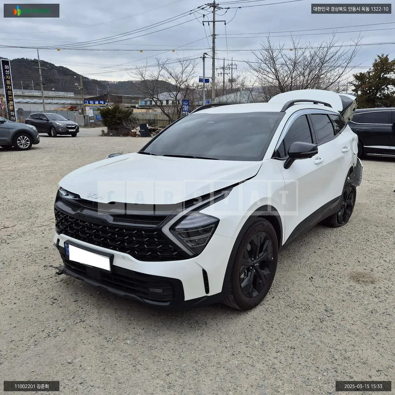 Photo 2 of 13: 2024 Kia Sportage, VIN KNAPV81BGRK339189 — Korean insurance auction