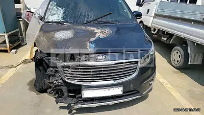 Photo 1 of 10: 2016 Kia Carnival High Limousine, VIN KNAMC81ABGS111516 — Korean insurance auction