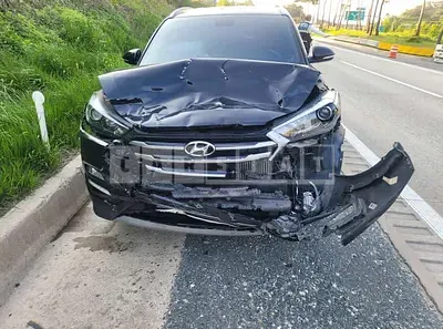 Photo 1 of 5: 2017 Hyundai Tucson, VIN KMHJ381ABJU495682 — Korean insurance auction