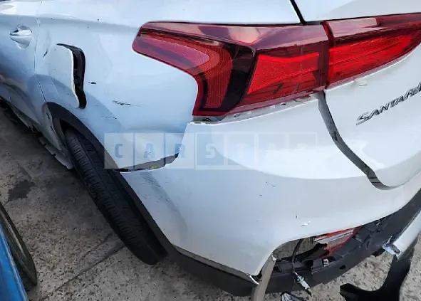 Photo 2 of 50: 2019 Hyundai Santa Fe, VIN KMHS381ADKU169994 — Korean insurance auction