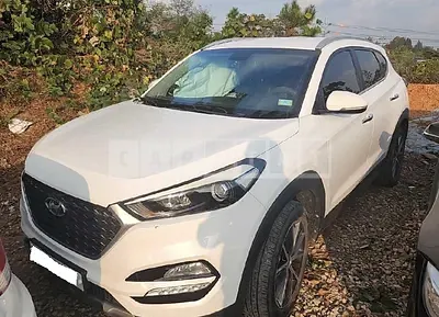 Photo 1 of 12: 2017 Hyundai Tucson, VIN KMHJ3815GHU257975 — Korean insurance auction