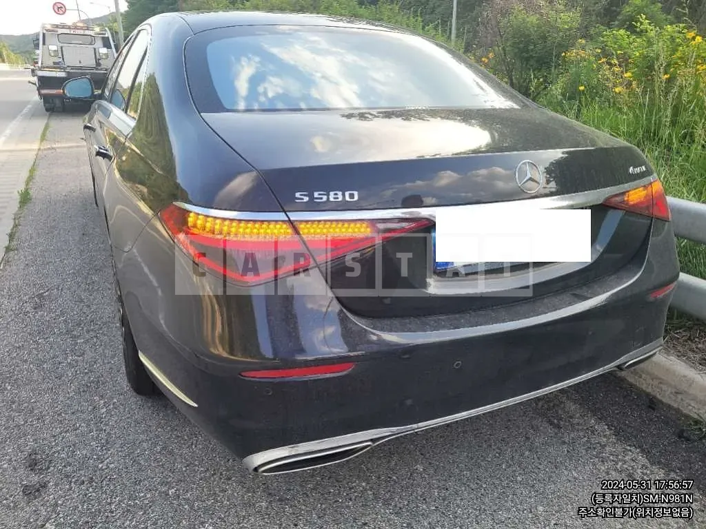 Photo 2 of 21: 2023 Mercedes-Benz S580 4Matic — Korean insurance auction