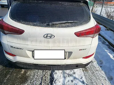 Photo 1 of 10: 2016 Hyundai Tucson, VIN KMHJ3815GGU186319 — Korean insurance auction