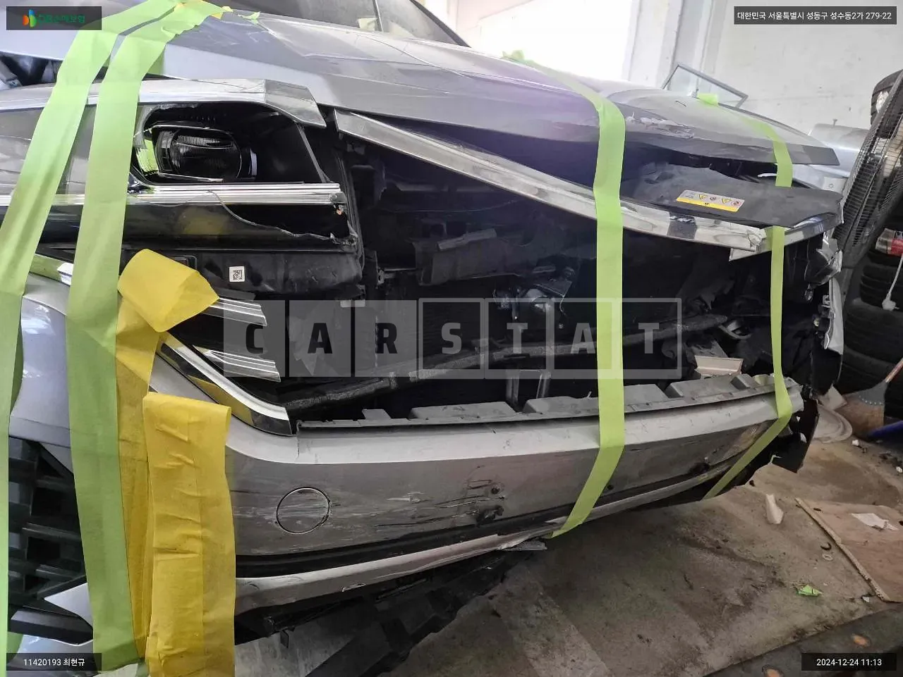 Photo 2 of 9: 2020 Volkswagen Touareg 3.0 TDI, VIN WVGZZZCRZMD002596 — Korean insurance auction