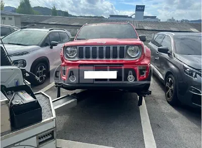 Photo 1 of 11: 2021 Jeep Zip Renegade 2.4 FWD — Korean insurance auction