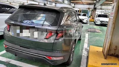 Photo 1 of 13: 2021 Hyundai Tucson Hybrid — Korean insurance auction