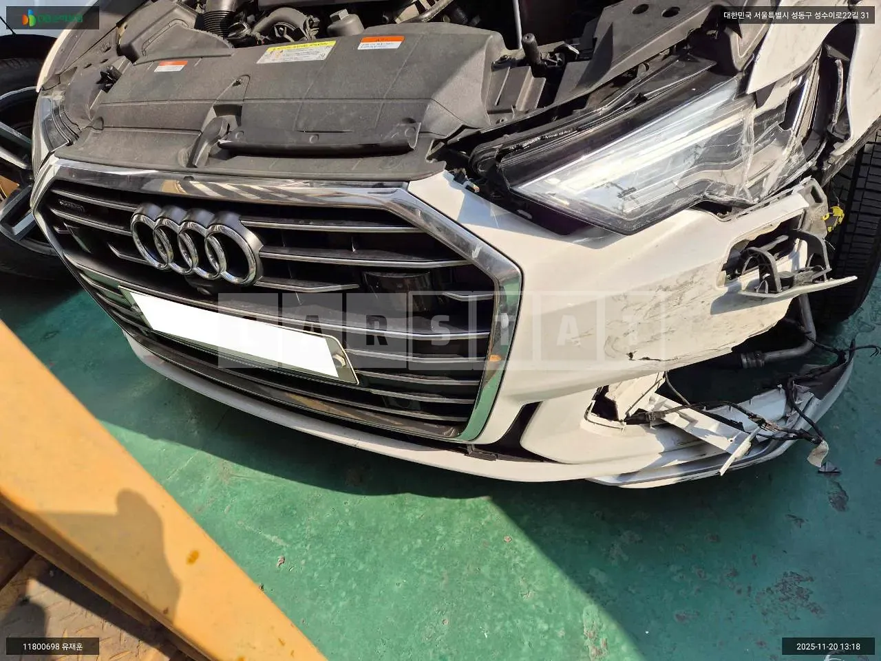 Photo 2 of 34: 2019 Audi A6 45 TFSI quattro, VIN WAUZZZF22LN013878 — Korean insurance auction