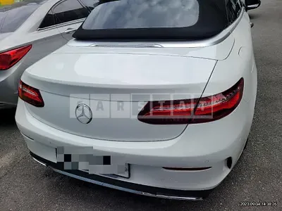 Photo 1 of 12: 2018 Mercedes-Benz E220 d Cabriolet, VIN WDD1K1EB4JF034283 — Korean insurance auction