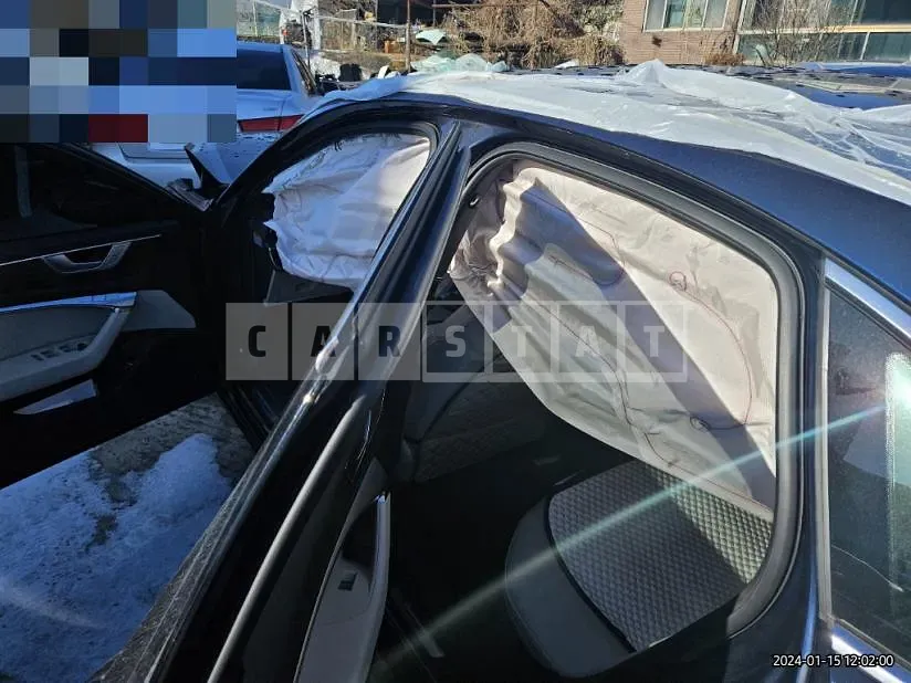 Photo 2 of 46: 2022 Audi A6 40 TDI Premium, VIN WAUZZZF23NN036959 — Korean insurance auction