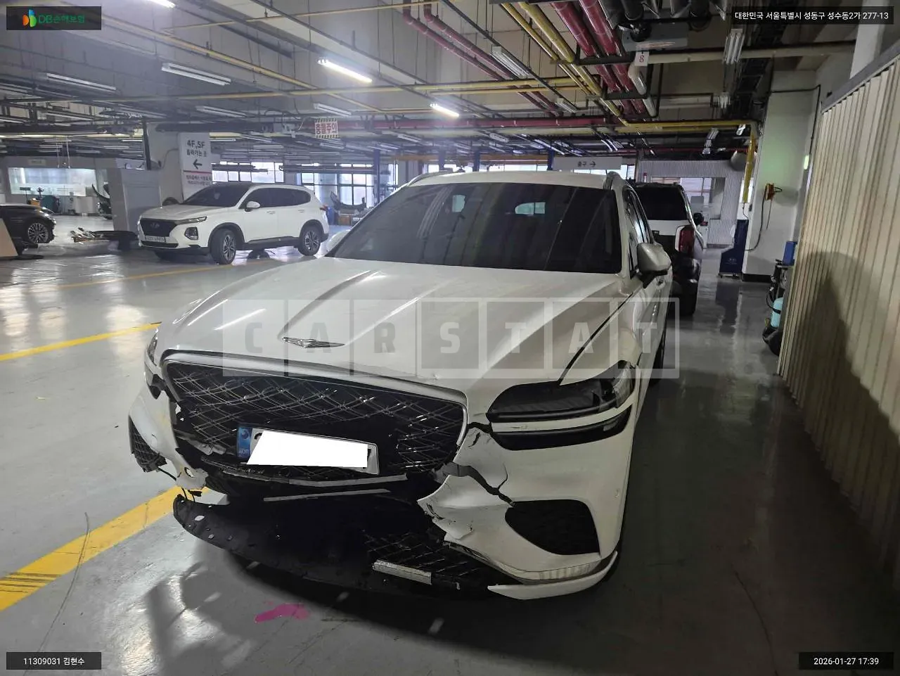 Photo 2 of 14: 2025 Genesis GV70, VIN KMTMA81BBSU235671 — Korean insurance auction